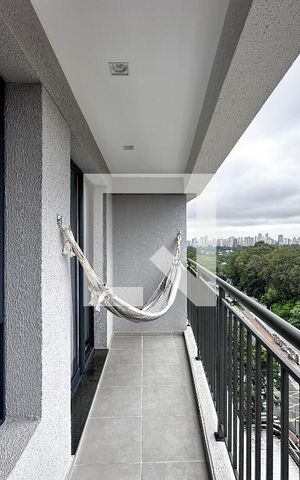 Apartamento para alugar com 30m², 1 quarto e sem vagaSacada