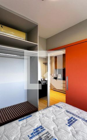 Apartamento para alugar com 30m², 1 quarto e sem vagaQuarto