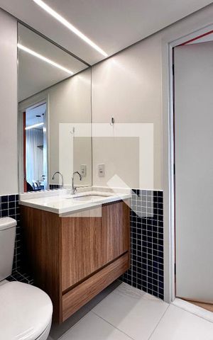 Apartamento para alugar com 30m², 1 quarto e sem vagaBanheiro