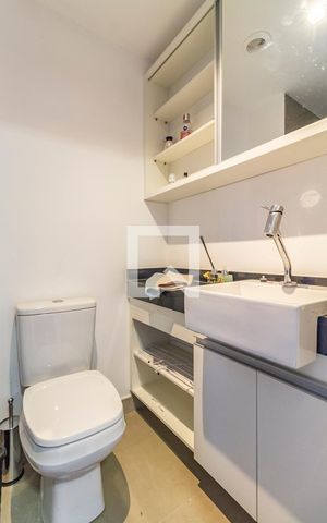 Studio à venda com 34m², 1 quarto e sem vagaBanheiro
