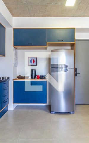 Studio à venda com 34m², 1 quarto e sem vagaCozinha