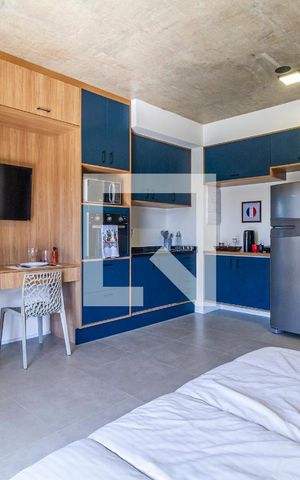 Studio à venda com 34m², 1 quarto e sem vagaStudio