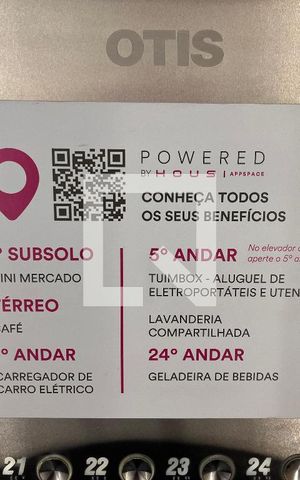 Apartamento para alugar com 20m², 1 quarto e sem vagaÁrea comum