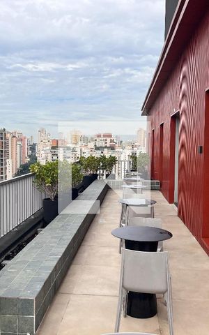 Apartamento para alugar com 20m², 1 quarto e sem vagaÁrea comum