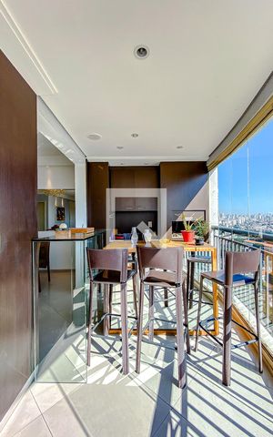 Apartamento para alugar com 138m², 4 quartos e 2 vagasVaranda da Sala