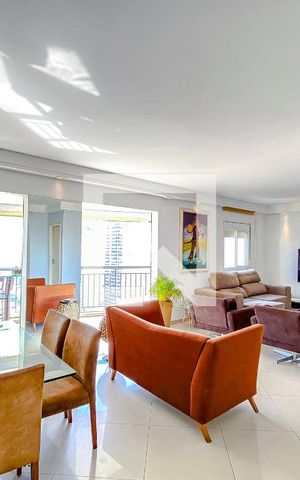 Apartamento para alugar com 138m², 4 quartos e 2 vagasSala