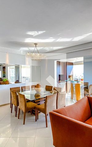 Apartamento para alugar com 138m², 4 quartos e 2 vagasSala