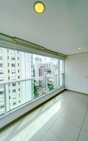 Apartamento para alugar com 36m², 1 quarto e 1 vagaVaranda da Sala/Quarto