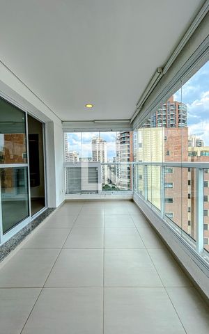 Apartamento para alugar com 36m², 1 quarto e 1 vagaVaranda da Sala/Quarto
