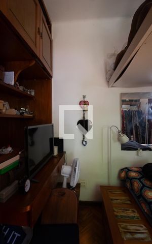 Apartamento à venda com 28m², 1 quarto e sem vaga Apartamento à venda com 28m², 1 quarto e sem vagaDetalhe do quarto