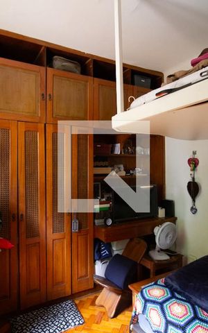 Apartamento à venda com 28m², 1 quarto e sem vaga Apartamento à venda com 28m², 1 quarto e sem vagaDetalhe do quarto