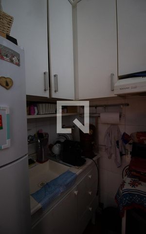 Apartamento à venda com 28m², 1 quarto e sem vaga Apartamento à venda com 28m², 1 quarto e sem vagaDetalhe da cozinha