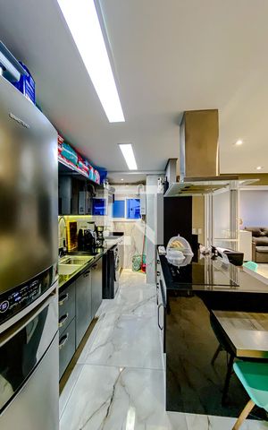 Apartamento à venda com 81m², 1 quarto e 1 vagaCozinha