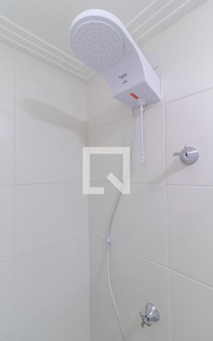 Apartamento para alugar com 35m², 1 quarto e sem vagaBanheiro da Suíte