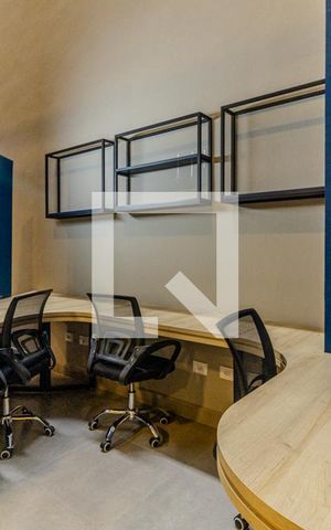 Studio para alugar com 33m², 1 quarto e sem vagaCoworking