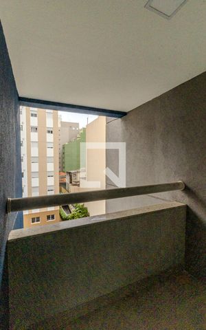 Studio para alugar com 33m², 1 quarto e sem vagaVaranda