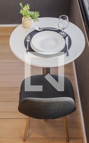 Apartamento à venda com 51m², 1 quarto e sem vagaVaranda