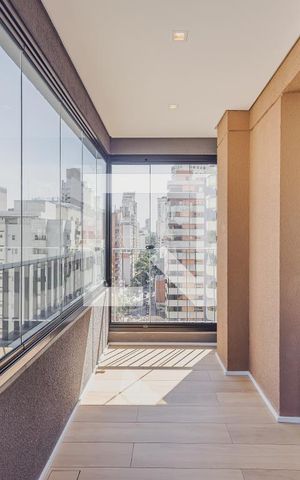 Apartamento à venda com 51m², 1 quarto e sem vagaVaranda do Quarto