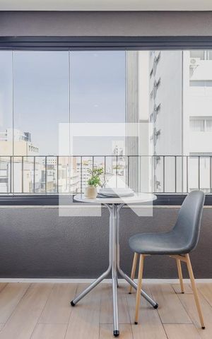 Apartamento à venda com 51m², 1 quarto e sem vagaVaranda
