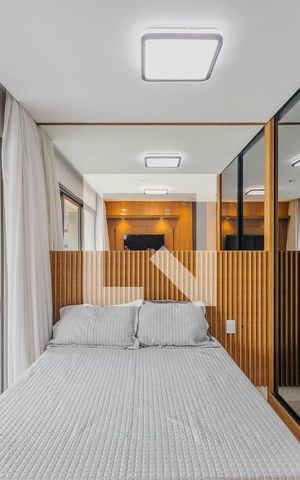 Apartamento para alugar com 44m², 1 quarto e 1 vagaQuarto