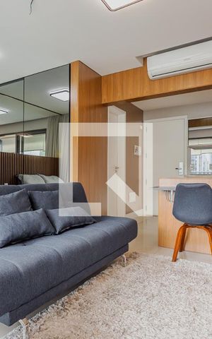 Apartamento para alugar com 44m², 1 quarto e 1 vagaSala
