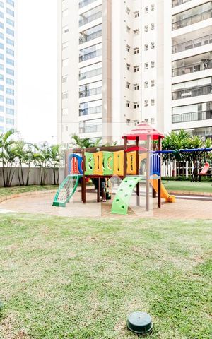 Apartamento para alugar com 64m², 1 quarto e 1 vaga Apartamento para alugar com 64m², 1 quarto e 1 vagaÁrea comum - Playground