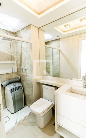 Apartamento para alugar com 64m², 1 quarto e 1 vaga Apartamento para alugar com 64m², 1 quarto e 1 vagaBanheiro 1