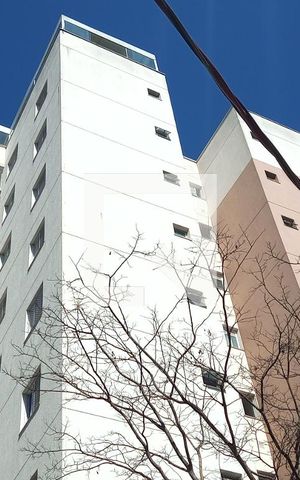 Apartamento para alugar com 47m², 1 quarto e 1 vaga Apartamento para alugar com 47m², 1 quarto e 1 vagaFachada
