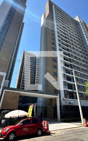 Apartamento para alugar com 33m², 2 quartos e sem vagaFachada e portaria