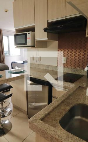 Studio para alugar com 38m², 1 quarto e 1 vaga Studio para alugar com 38m², 1 quarto e 1 vagaCozinha