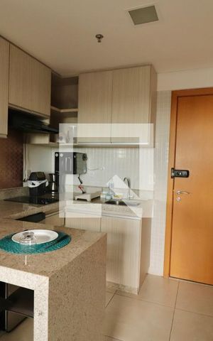 Studio para alugar com 38m², 1 quarto e 1 vaga Studio para alugar com 38m², 1 quarto e 1 vagaCozinha