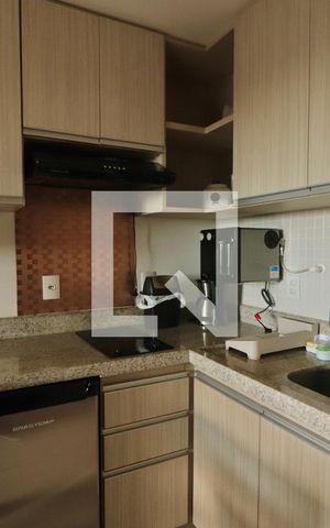 Studio para alugar com 38m², 1 quarto e 1 vaga Studio para alugar com 38m², 1 quarto e 1 vagaCozinha