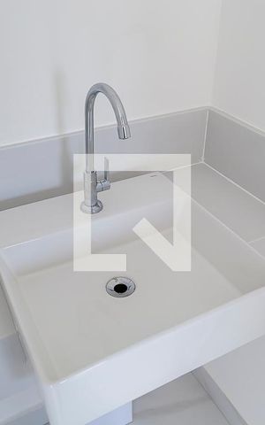 Apartamento à venda com 46m², 1 quarto e sem vaga Apartamento à venda com 46m², 1 quarto e sem vagaBanheiro da Suíte - Pia