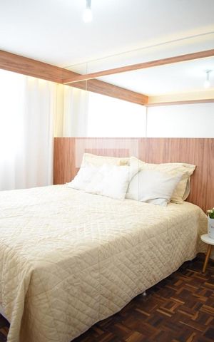 Apartamento para alugar com 59m², 2 quartos e 2 vagasQuarto 1
