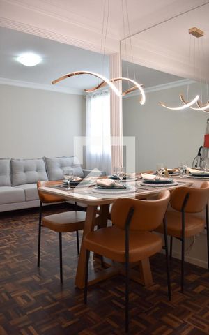 Apartamento para alugar com 59m², 2 quartos e 2 vagasSala de jantar