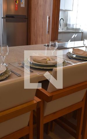 Apartamento para alugar com 60m², 2 quartos e 2 vagasSala de jantar