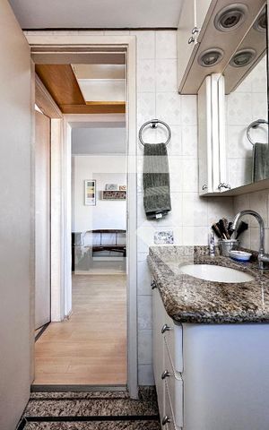 Apartamento à venda com 65m², 2 quartos e 1 vagaBanheiro