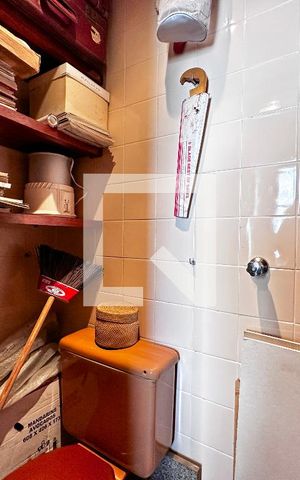 Apartamento à venda com 65m², 2 quartos e 1 vagaBanheiro de Serviço
