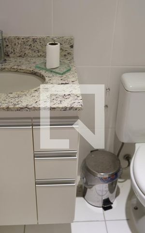 Apartamento para alugar com 64m², 2 quartos e 1 vagaBanheiro da Suíte