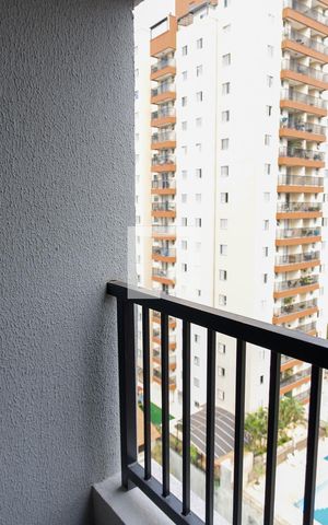 Apartamento para alugar com 34m², 1 quarto e 1 vagaSacada