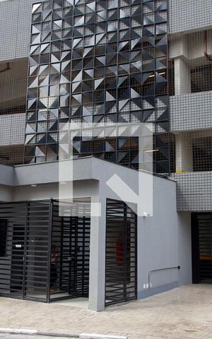 Apartamento para alugar com 34m², 1 quarto e 1 vagaFachada