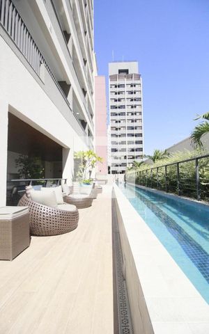 Apartamento para alugar com 31m², 1 quarto e sem vagaPiscina