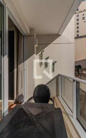 Studio à venda com 22m², 1 quarto e sem vagaVaranda
