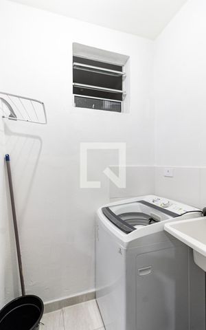 Apartamento para alugar com 36m², 1 quarto e sem vaga Apartamento para alugar com 36m², 1 quarto e sem vagaLavanderia