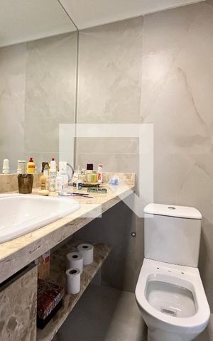 Apartamento para alugar com 60m², 2 quartos e 2 vagas Apartamento para alugar com 60m², 2 quartos e 2 vagasBanheiro Corredor