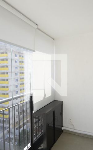 Studio para alugar com 35m², 1 quarto e sem vagaVaranda