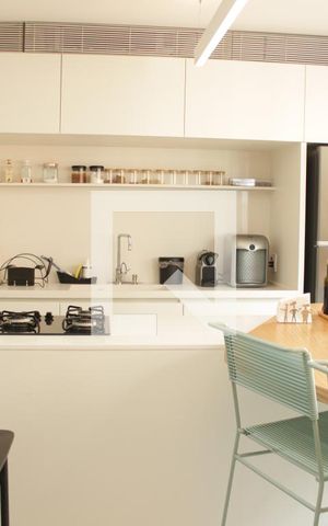 Apartamento à venda com 94m², 1 quarto e 1 vagaCozinha