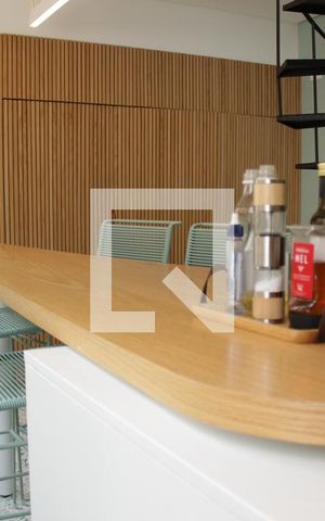 Apartamento à venda com 94m², 1 quarto e 1 vagaCozinha