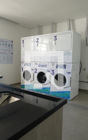 Studio para alugar com 25m², 1 quarto e sem vagaLavanderia