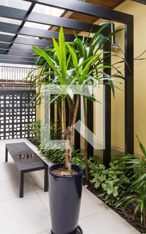 Apartamento para alugar com 34m², 2 quartos e sem vagaPortaria - area externa verde